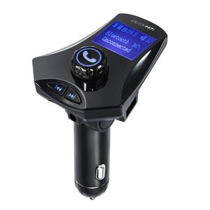 M7S Car Kit Hands-Free Bluetooth Car Charger MP3 Player FM Sändare Dual USB Billaddare U Disk / TF-kort