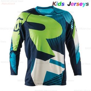 2020 New Kids Quick Dry Dry Motocross Jersey Downhil Mountain Bike DH 셔츠 MX 오토바이 의류 ROPA 소년 MTB 티셔츠