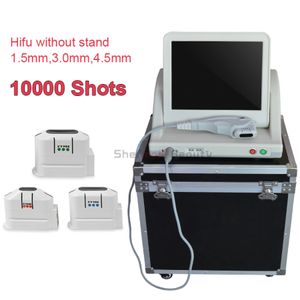 3カートリッジHIFUフェイスリフティング高輝度集束超音波機械皮膚スキン締め付け反り返りアンチエイジングデバイスサロン
