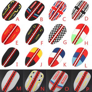 1Pair Auto Stickers Universal Car Rearview Mirror Rainshield Cute Cartoon Rain Eyebrow Car Mirrors Accessories