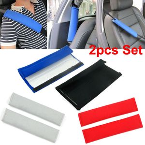 2 pcs Car Safety Seatbelt Shoulder Pads Shoulder Cushions Car Belt Vehicle Soft Plush Auto Seatbelt Strap Harness Cover