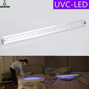 LED UV-rörljus UVC Ultraviolett lampa 10W 110V 220V Germicidal Ljussterilisering Desinfektionslampa för garderob Toaletter Sovrum Skåp