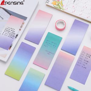 Kawaii stationery sticky notes cute papeleria memo pad for office decoration to do list sticky notes material escolar