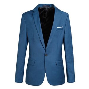 All'ingrosso-Mens Designer Bazers Jacket Suit Hombre Homens Blazer Slim Fit Business Dress S-4XL Nero Blu Vino Rosso Party Masculino Abiti