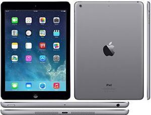 Renoverad Original Apple iPad Air Wifi + 3G Cellular 16GB 32GB 64GB 128GB 9,7 tum Retina iOS Dual Core A7 Chipset Tablet PC
