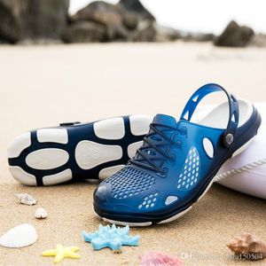 qualidade superior Designer Mens Sandálias do verão Stripped Chinelos Homens Flip Flops Shoes Summer Beach borracha Masculino Flats Sandals Preto Azul verde do exército