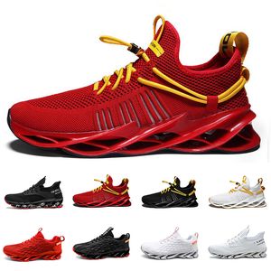 2021 Sprzedaż mężczyzn Buty do biegania Trzy Czarny Biały Czerwony Moda Męskie Trener Oddychający Runner Sports Sneakers Rozmiar 39-44 Dwadzieścia One