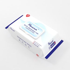 80 WIPES / PACK PORTABLE DISINFECTION Antibacterial Pads Wet Wipes Mor Babies Skin Rengöring Sterilisering Rengöring Vävnadslåda