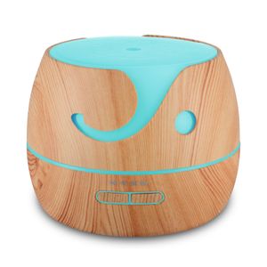 High capacity 400ml wood grain aromatherapy humidifier lamp nimi home essential oils for humidifiers with timing price