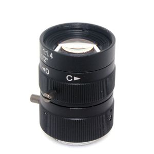 C Gränssnitt på 6mm 3mp 1/2 Industrial Lens Manual Iris