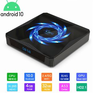 X96 x96Q Max Android 10.0 TV Box 4GB 64GB 4G32G AllWinner H616 Dual WiFi BT5.0 4K HDR Hem Media Player Android10 Set Top Boxes
