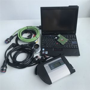 MB Star C4 Scan-Tool HDD 320 GB Windows 10 So-ftware 06.2021 Laptop X200T Touchscreen 4G Komplettset Kabel Diagnose für Mercedes 12 V 24 V Scanner
