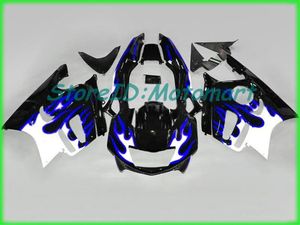 Motorrad Verkleidungssatz für HONDA CBR600F3 97 98 CBR 600 F3 1997 1998 ABS Rot Silber Schwarz Verkleidungssatz + Geschenke HH25