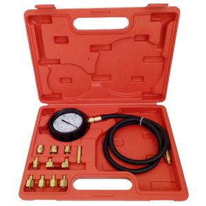 Freeshipping Auto Car Wave Box Cylinder Oil Pressure Meter Tester Pressure Gauge Test Tools Automatic Transmission Detection Table
