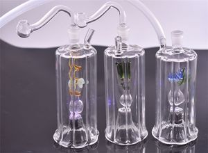 LED Dab Rig Glass Bong 5 