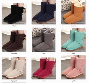 Botas de neve do WGG WOM WENS WINT INVERNO Classic Tall Boots Leather Boots Men Boot Us Tamanho 5 --- 13