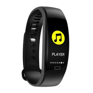 F64 Smart Bracciale GPS Ossigeno nel sangue Cardiofrequenzimetro Smart Orologio da polso Passometer impermeabile Sport Fitness Smart Watch per iPhone Android