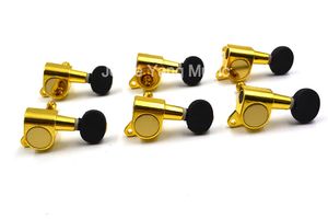 Wholesale tuning pegs for guitar resale online - Niko Gold Matte Black Buttom Electric Guitar Tuning Pegs Tuners Machine Head R A Line Wholesales