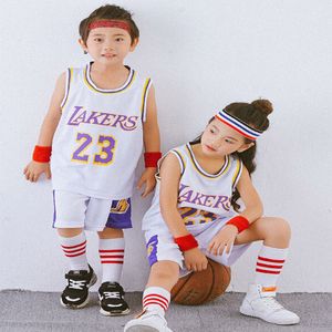 Het Popular American Basketball Super Star Custom Basketball Jerseys Outdoor Sports Clothing for Big Children