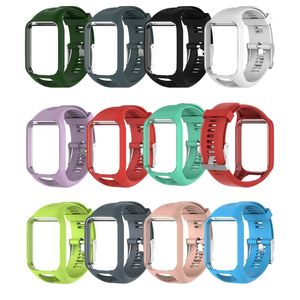Wrist Band Strap for TomTom 2 3 Runner2 3 Spark 3 GPS Replacement Bracelet Soft Watchband Silicone Belt Watch Bracelet Accessory