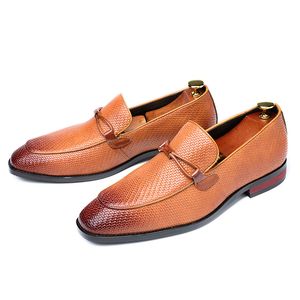 Oxford scarpe da festa da uomo scarpe aziendali per uomo mocassini da uomo scarpe formali in pelle sepatu slip on pria sapatos social masculino coiffeur 2019