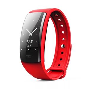 QS90 Smart-Armband-Uhr-Blutdruck-Puls-Monitor-Smart-Uhren OLED-Bildschirm IP67 Fitness Tracker Smartwatch für iPhone und Android