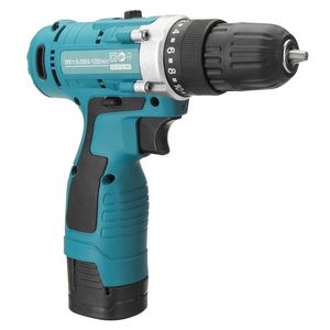 MailTank 18V 5200MAH Trådlös 2-hastighet elektrisk borrskruvmejsel Impact Hand Drill