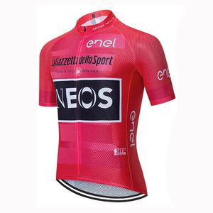 INEOS team Men's Cycling Short Sleeves jersey Road Racing Shirts Bicycle Tops Summer Breathable Outdoor Sports Maillot S21042676