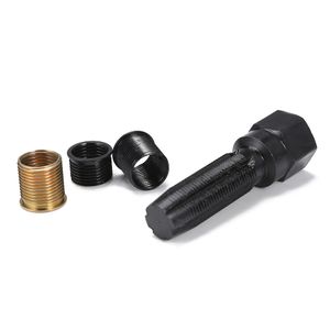 M14 x 1.25mm 점화 플러그 재사리 수리 탭 도구 Reamer 삽입 키트