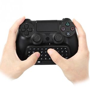 50セット便利な熱い販売素晴らしいワイヤレスBluetoothキーボードチャットパッドPS4 PlayStation 4コントローラ