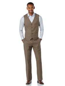 Skräddarsydd höst/vår brudgum Wear Beach Wedding Men Suits Waistcoat and Pants Groomsmen Suit Groom Tuxedos (Vest+Pants)