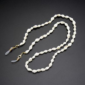 Della novità delle donne Piccola Conchiglia degli occhiali da sole occhiali da lettura di Eyewears catena supporto del cavo Neck Strap catene Occhiali Rope