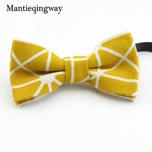 Vestidos Çocuk Bow Tie Düğün Suit Keten + Pamuk Bowtie için Mantieqingway Çocuk Bow Tie Erkek Bebek Bowties Gravatá