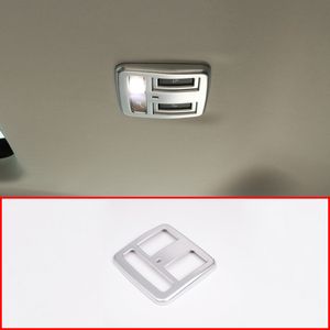 For Discovery 5 3.0 V6 2017 Center Console Cup Holder Cover Trim ABS Matte Chrome Interior Accessories