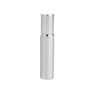5ml 10ml rolo na garrafa vazio de óleo essencial perfume olho creme cosmético recipientes de amostras de amostras com bolas de rolos de aço inoxidável