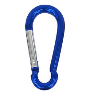 Großer Karabiner aus Aluminiumlegierung, Schlüsselanhänger, Schlüsselanhänger, Wanderclip, Karabinerhaken, langlebige Kletterhaken, Outdoor-Kletterrucksack-Becherhaken