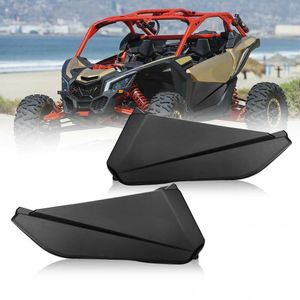 KEMIMOTO Driver & Passenger Lower Door Panels Insert Kit For Can Am Maverick X3 Black 2017-2020 2018 2019