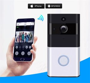 New Z-BEN Wireless Video Door Phone HD PIR WIFI Doorbell Intercom 720P IP Camera Battery Power Audio SD Card Slot Outdoor Security DHL