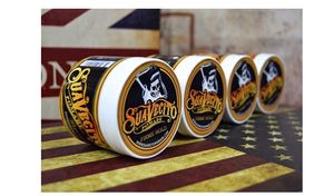 Segure Big Skeleton Slicked Cabelo De Cabelo De Cabelo Lama Suavecito Pomade Cabelo De Cabelo Forte