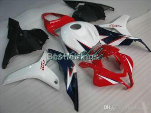 Injektionsform Faieing Body Parts för Honda CBR 600RR 09 10 11 Vit Röda Black Fairings Set CBR600RR 2009 2010 2011 XS21