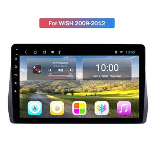 2G Ram Car Radio Vídeo para Toyota Wish 2009-2012 Android 10 GPS Navegação Bluetooth Touch Screen Stere Multimídia
