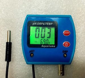 Freeshipping High Quality Multi-Parameter 3 i 1 pH-mätare ORP-test Temperatur för simbassänger Vattenkvalitetstest med bakgrundsbelysning