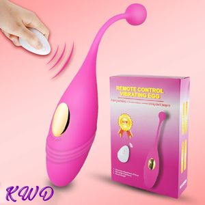 Drahtlose Fernbedienung Vagina Vibrator Erwachsene Weibliche Massagegerät Liebe Ei Vibrator Sexspielzeug für Frauen Analspielzeug Masturbator Y200411