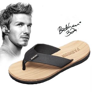 Fashion NEW Sandals Men Shoes Luxury Summer Flip Flops Fashion Wide Flat Slippery Sandals Slipper size 39-45
