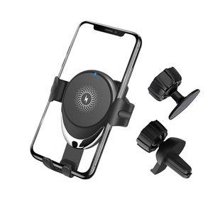 Caricabatterie wireless per auto Qi da 15 W per Samsung S10 S9 note 8 9 Supporto per telefono a ricarica rapida