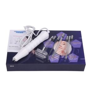 Portable High Frequency D'arsonval Skin Tightening Facial Electrode Massager Acne Spot Remover Face Hair Spa Salon Beauty Device