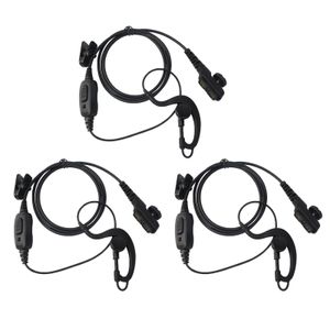 3x G-Shape Hook Hook Earpiece Mikrofon dla Hytera HYT PD780 / PD702 / PD705 Radia