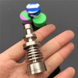 Migliora la tua configurazione dabbing con un versatile set di chiodi in titanio senza cupola: ideale per bong in vetro con narghilè e pipe ad acqua