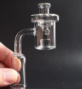 Bongs Dab Sondaj için DHL Yeni Tasarım XL Flat Top 10mm 14mm 18mm Gavel Kuvars Banger Reaktör Çekirdek Tırnak Cam UFO Carb Cap