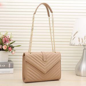 2021 luxurys designers bags tote handbag PU leather classic ladies lock shoulder bag colors gold chain models